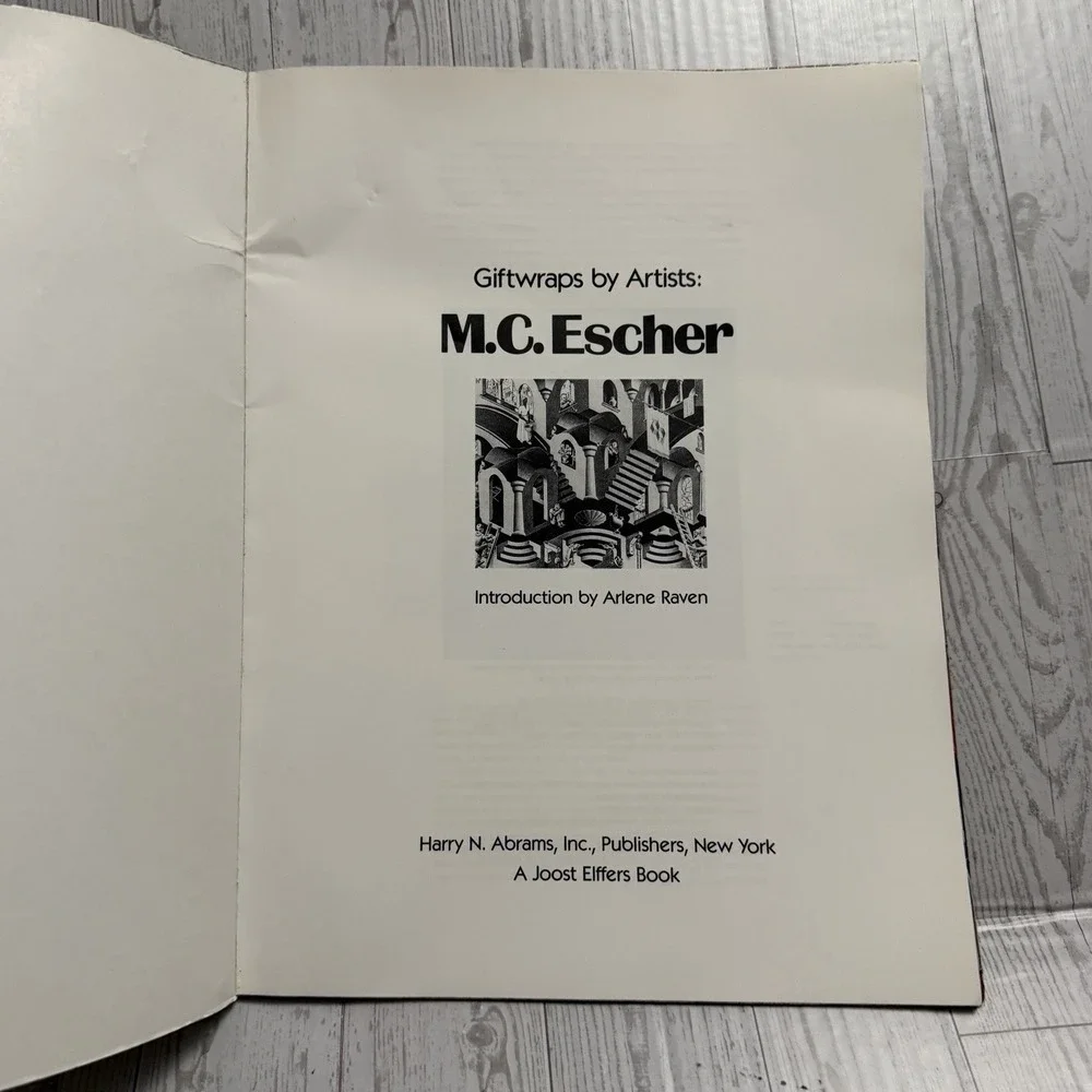 Giftwraps By Artists: M.C. Escher By Joost Elffers 1987 - Christmas Wrap